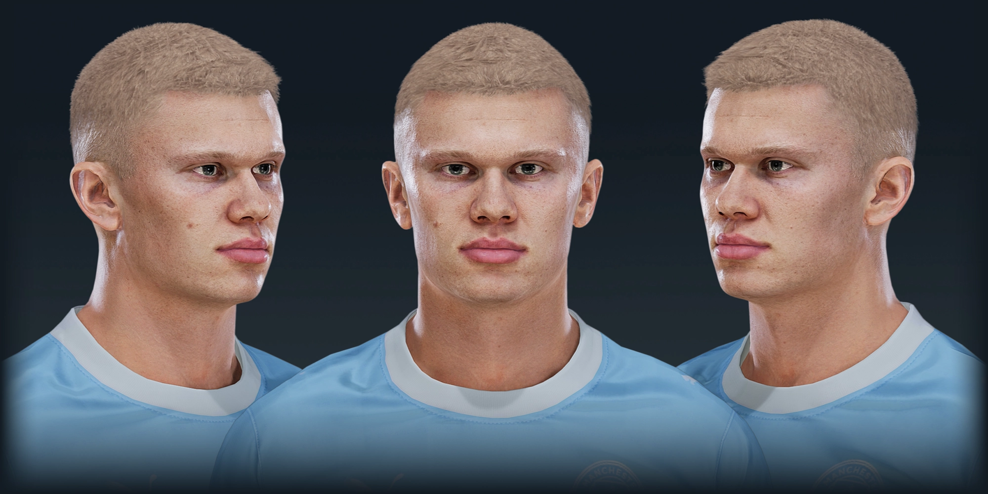Erling Haaland v2 by Leo Facemaker [pes21]